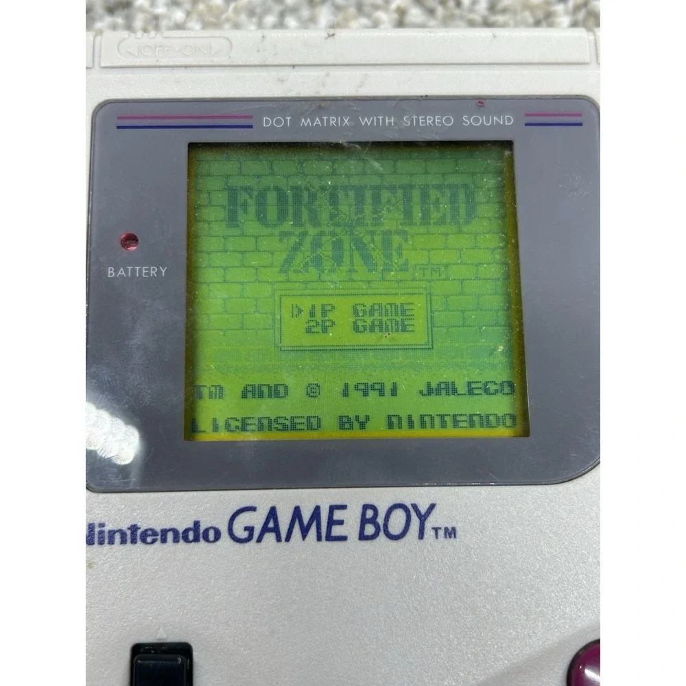Fortified Zone Game Cartridge Nintendo GameBoy Original Genuine